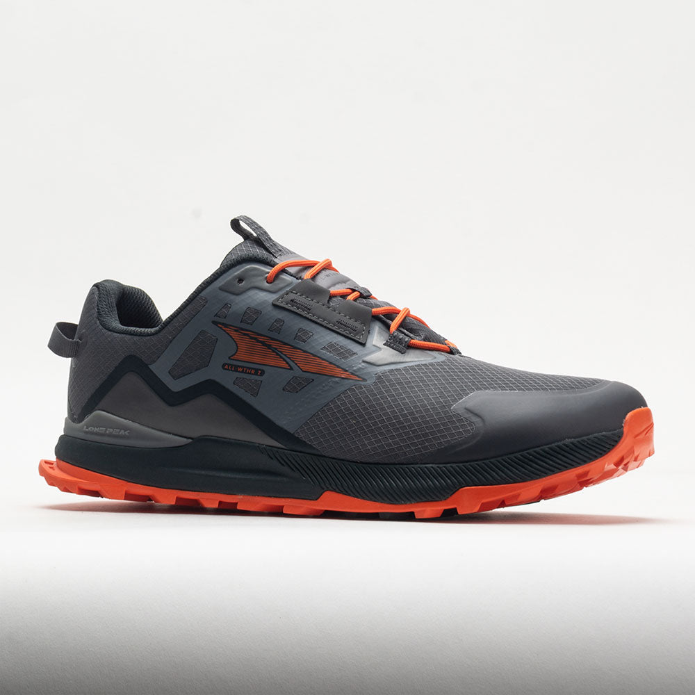 Altra Lone Peak All-Weather Low 2 Men's  Gray/Orange